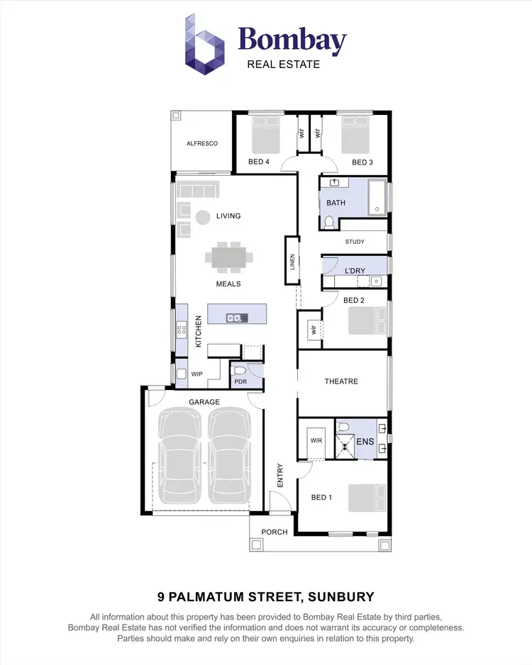 Floorplan of Homely house listing, 9 Palmatum Street, Sunbury VIC 3429