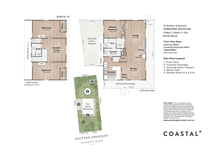 Floorplan of Homely house listing, 12 Golfers Crescent, Tamborine Mountain QLD 4272
