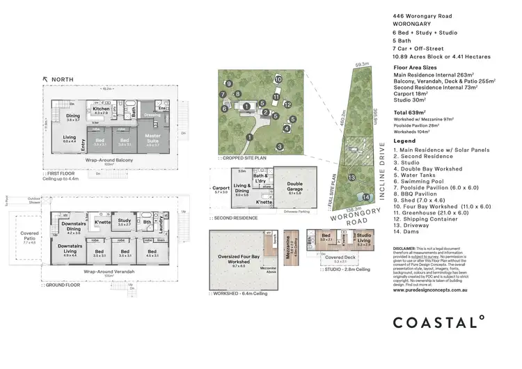 Floorplan of Homely house listing, 446 Worongary Road, Worongary QLD 4213