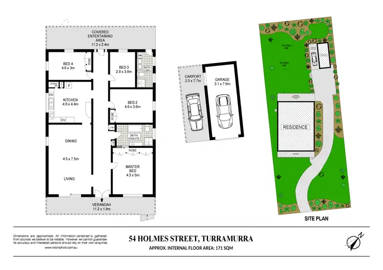 Floorplan of Homely house listing, 54 Holmes Street, Turramurra NSW 2074