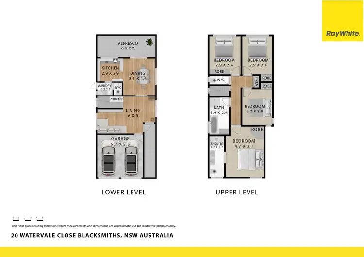 Floorplan of Homely house listing, 20 Watervale Close, Blacksmiths NSW 2281