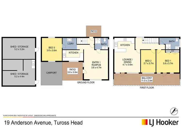 Floorplan of Homely house listing, 19 Anderson Avenue, Tuross Head NSW 2537