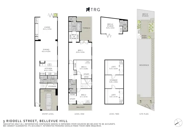 Floorplan of Homely house listing, 3 Riddell Street, Bellevue Hill NSW 2023