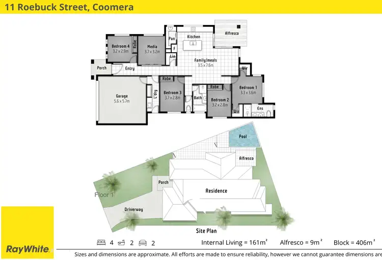 Floorplan of Homely house listing, 11 Roebuck Street, Coomera QLD 4209