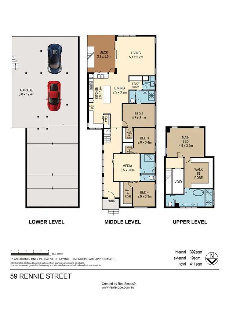 Floorplan of Homely house listing, 59 Rennie Street, Indooroopilly QLD 4068