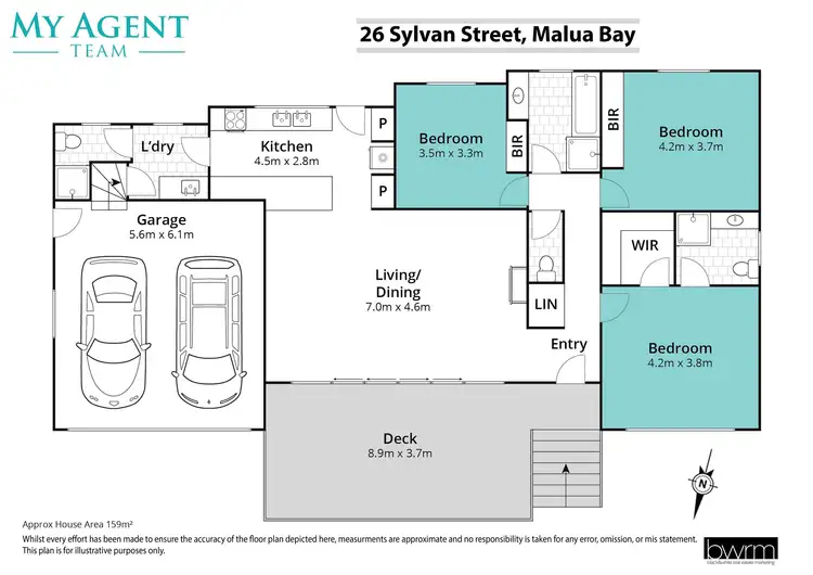 Floorplan of Homely house listing, 26 Sylvan Street, Malua Bay NSW 2536