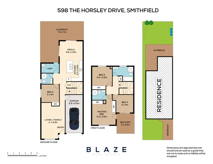Floorplan of Homely house listing, 598 The Horsley Drive, Smithfield NSW 2164