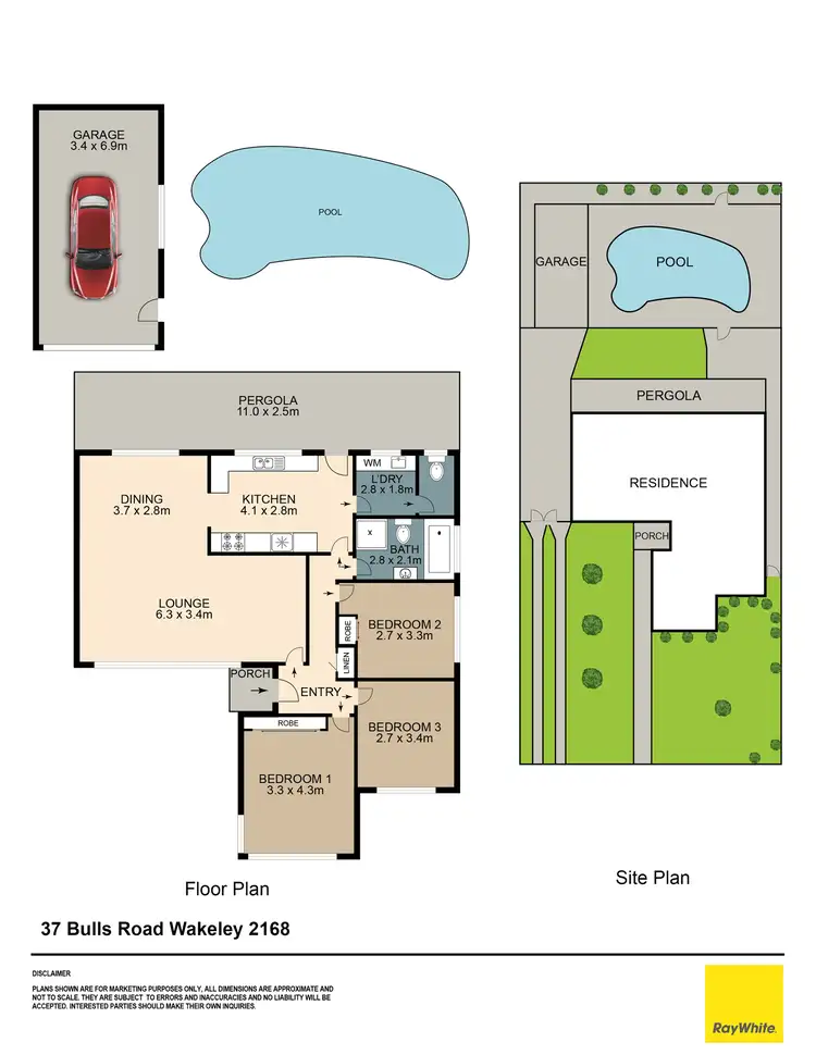 Floorplan of Homely house listing, 37 Bulls Road, Wakeley NSW 2176