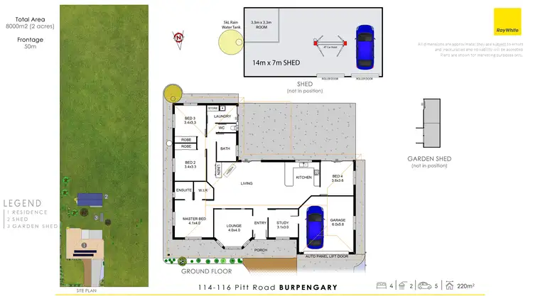 Floorplan of Homely other listing, 114-116 Pitt Road, Burpengary QLD 4505