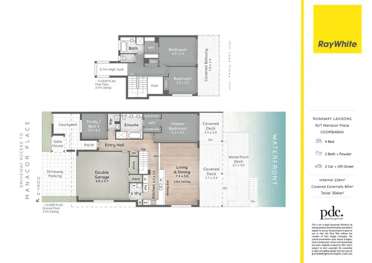 Floorplan of Homely townhouse listing, 10/1 Manacor Place, Coombabah QLD 4216