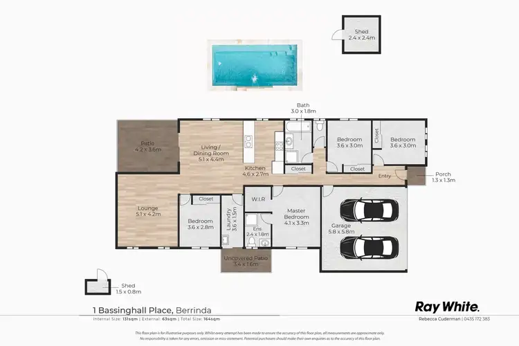 Floorplan of Homely house listing, 1 Basinghall Place, Berrinba QLD 4117