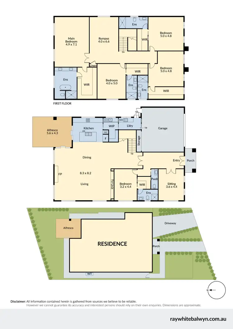 Floorplan of Homely house listing, 501 Belmore Road, Mont Albert North VIC 3129
