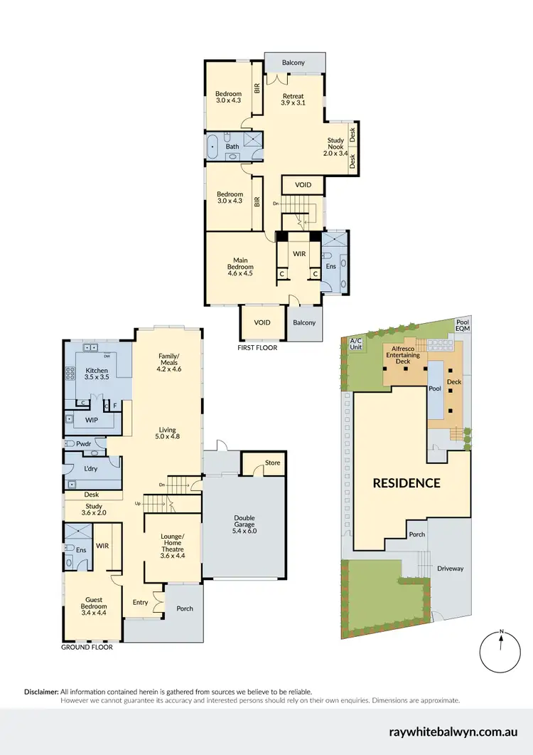 Floorplan of Homely house listing, 503 Belmore Road, Mont Albert North VIC 3129
