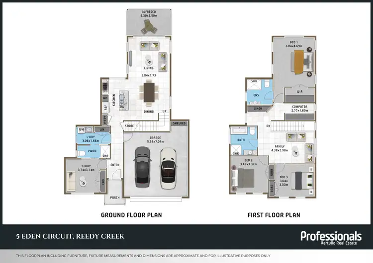 Floorplan of Homely house listing, 5 Eden Circuit, Reedy Creek QLD 4227