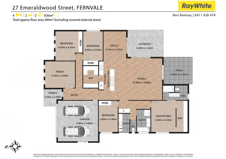 Floorplan of Homely house listing, 27 Emeraldwood Street, Fernvale QLD 4306