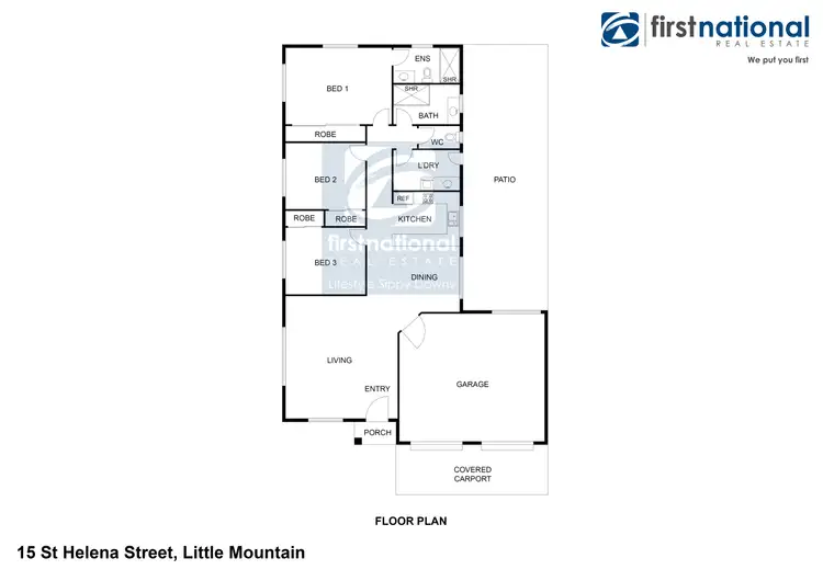 Floorplan of Homely house listing, 15 St Helena Street, Little Mountain QLD 4551