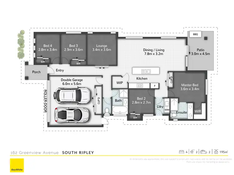 Floorplan of Homely house listing, 162 Greenview Avenue, South Ripley QLD 4306