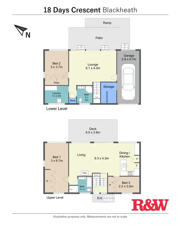 Floorplan of Homely house listing, 18 Days Crescent, Blackheath NSW 2785