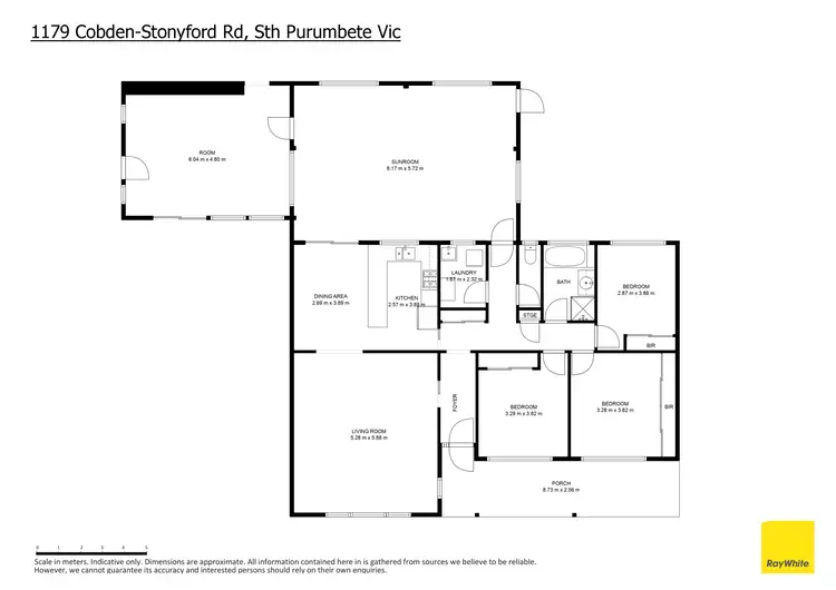 Floorplan of Homely house listing, 1179 Cobden-Stonyford Road, South Purrumbete VIC 3260