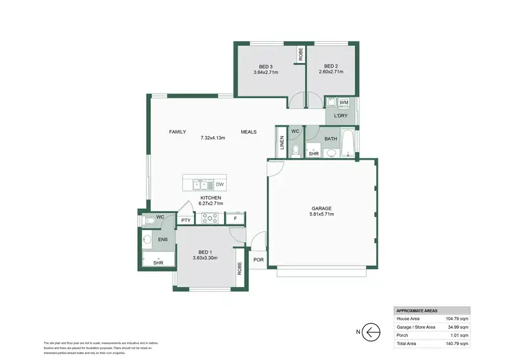 Floorplan of Homely house listing, 39 Grandis Drive, Baldivis WA 6171