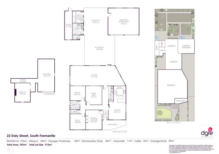 Floorplan of Homely house listing, 22 Daly Street, South Fremantle WA 6162