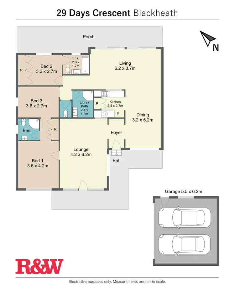 Floorplan of Homely house listing, 29 Days Crescent, Blackheath NSW 2785