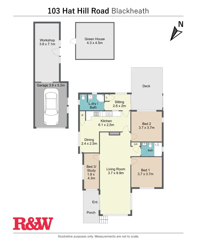 Floorplan of Homely house listing, 103 Hat Hill Road, Blackheath NSW 2785