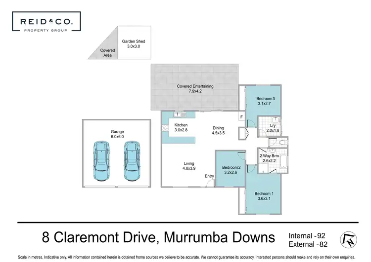 Floorplan of Homely house listing, 8 Claremont Drive, Murrumba Downs QLD 4503