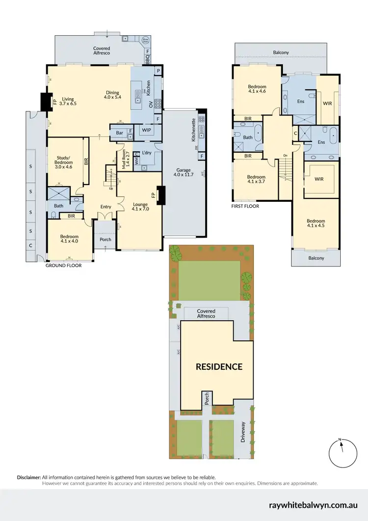Floorplan of Homely house listing, 3 Awaba Street, Eaglemont VIC 3084