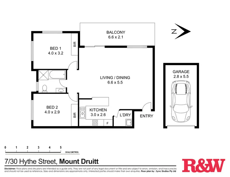 Floorplan of Homely unit listing, 7/30 Hythe Street, Mount Druitt NSW 2770