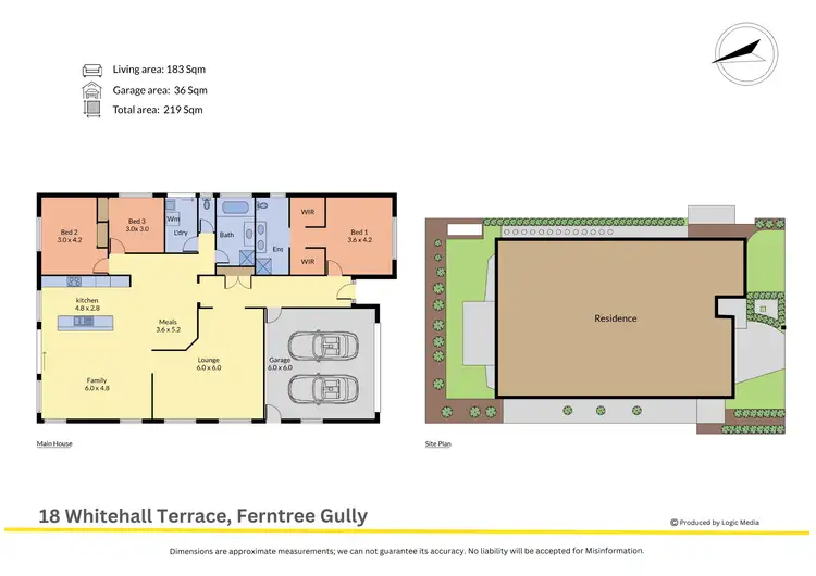 Floorplan of Homely house listing, 18 Whitehall Terrace, Ferntree Gully VIC 3156