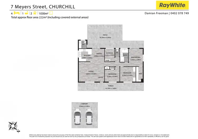 Floorplan of Homely house listing, 7 Meyers Street, Churchill QLD 4305