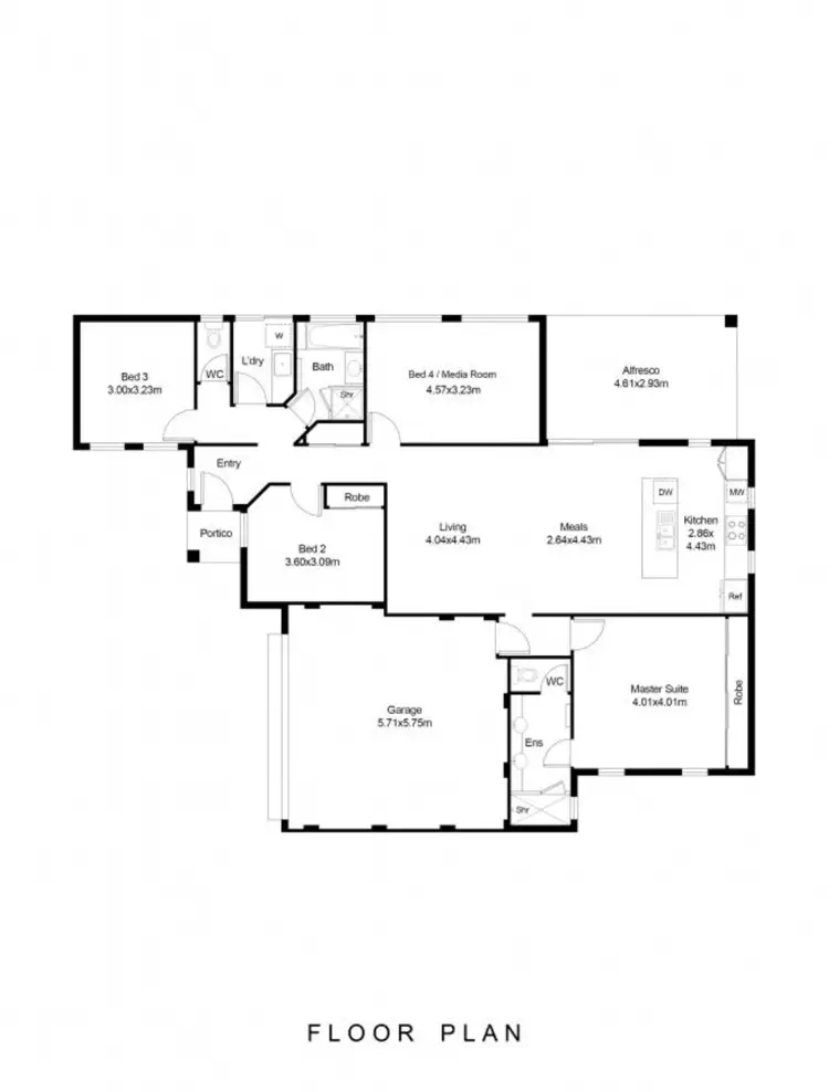 Floorplan of Homely house listing, 116A Drake Street, Embleton WA 6062