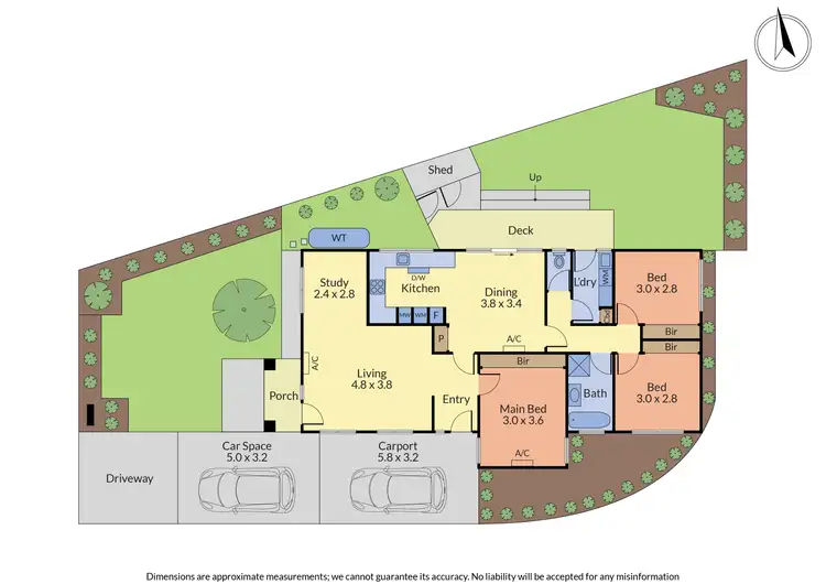 Floorplan of Homely unit listing, 1/24 Inchcape Ave, Wantirna VIC 3152