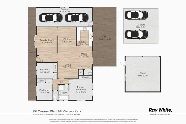 Floorplan of Homely house listing, 86 Cramer Boulevard, Mount Warren Park QLD 4207