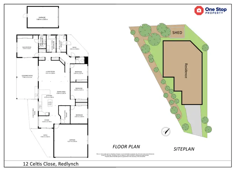 Floorplan of Homely house listing, 12 Celtis Close, Redlynch QLD 4870