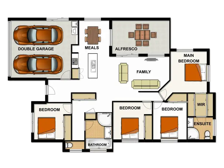 Floorplan of Homely house listing, 17 Darryl Street, Loganlea QLD 4131