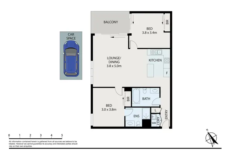 Floorplan of Homely unit listing, 1703/420 Macquarie St, Liverpool NSW 2170