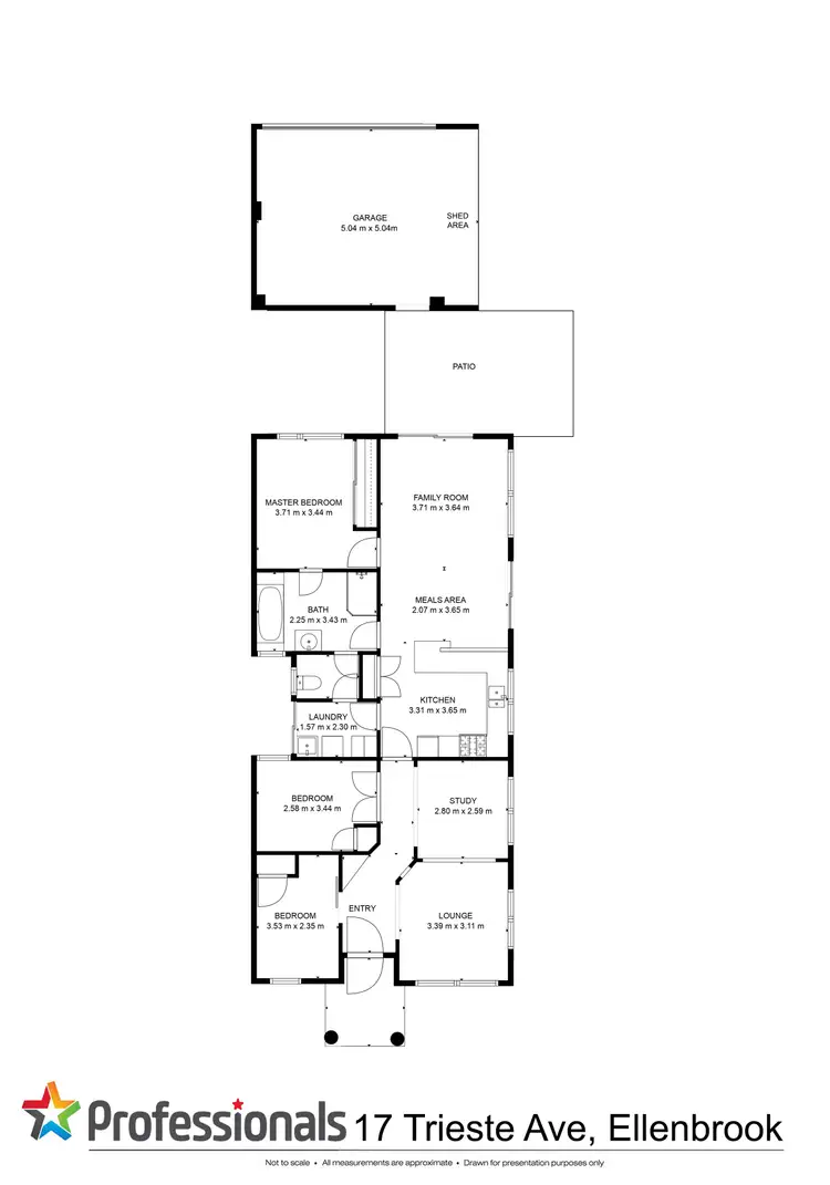 Floorplan of Homely house listing, 17 Trieste Avenue, Ellenbrook WA 6069