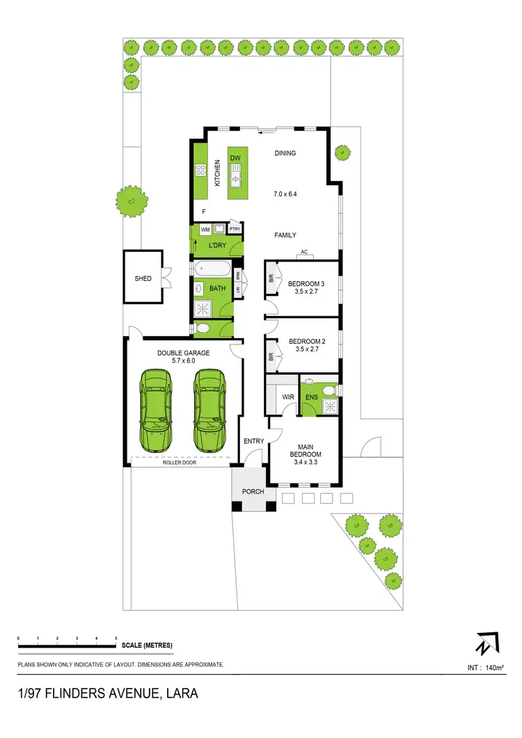 Floorplan of Homely house listing, 1/97 Flinders Avenue, Lara VIC 3212