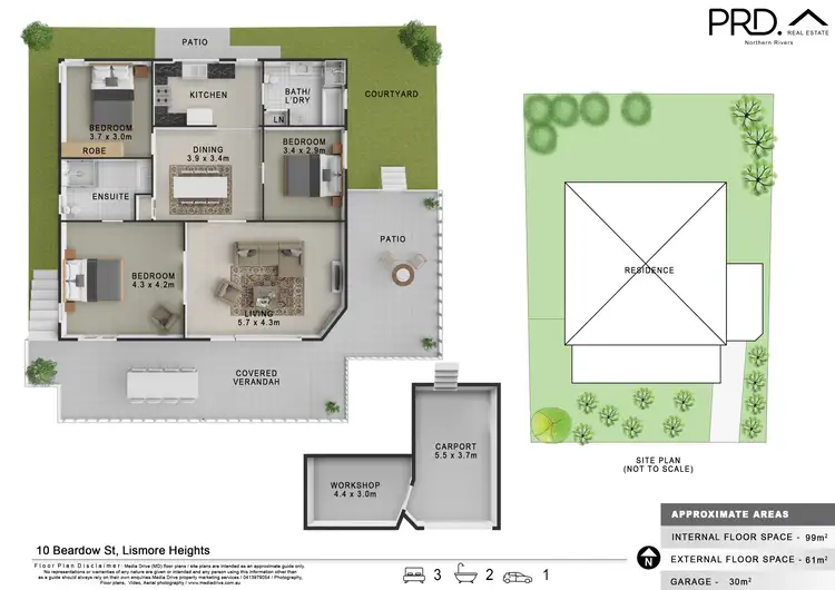 Floorplan of Homely house listing, 10 Beardow Street, Lismore Heights NSW 2480