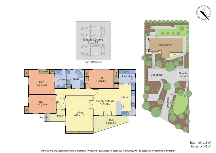 Floorplan of Homely house listing, 1472 Mount Dandenong Tourist Road, Mount Dandenong VIC 3767