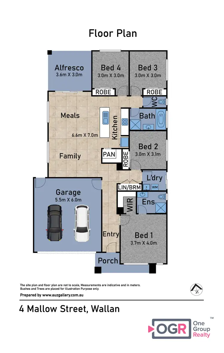 Floorplan of Homely house listing, 4 Mallow Street., Wallan VIC 3756