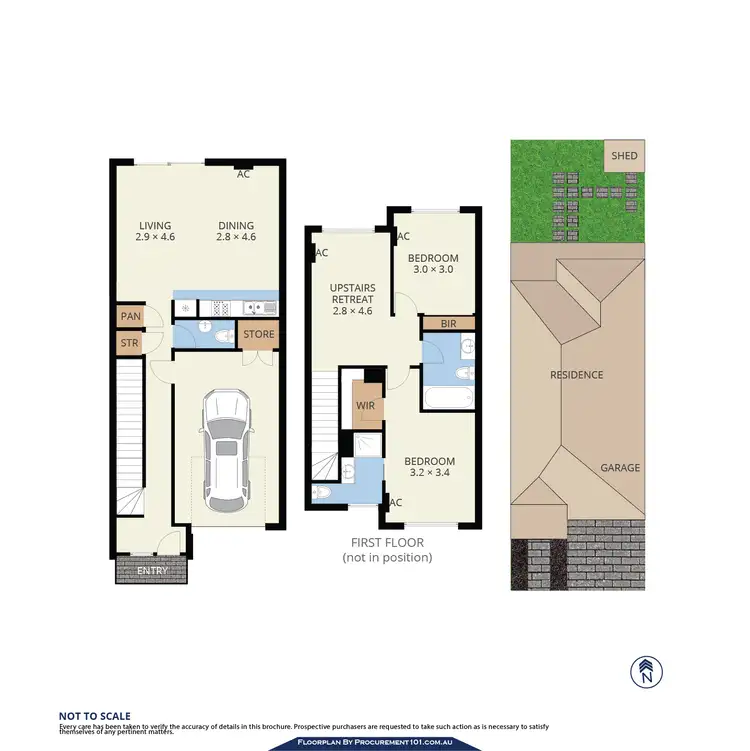 Floorplan of Homely townhouse listing, 33/170 Chapel Road, Keysborough VIC 3173