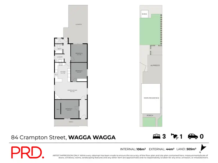 Floorplan of Homely house listing, 84 Crampton Street, Wagga Wagga NSW 2650