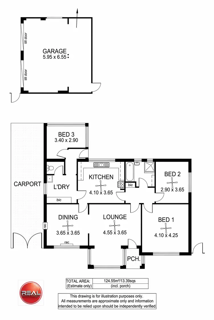 Floorplan of Homely house listing, 43 Patricia Avenue, Camden Park SA 5038