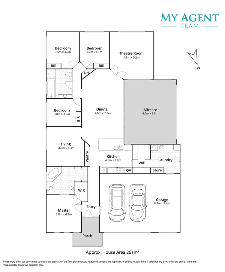 Floorplan of Homely house listing, 1 Spotted Gum Place, North Batemans Bay NSW 2536