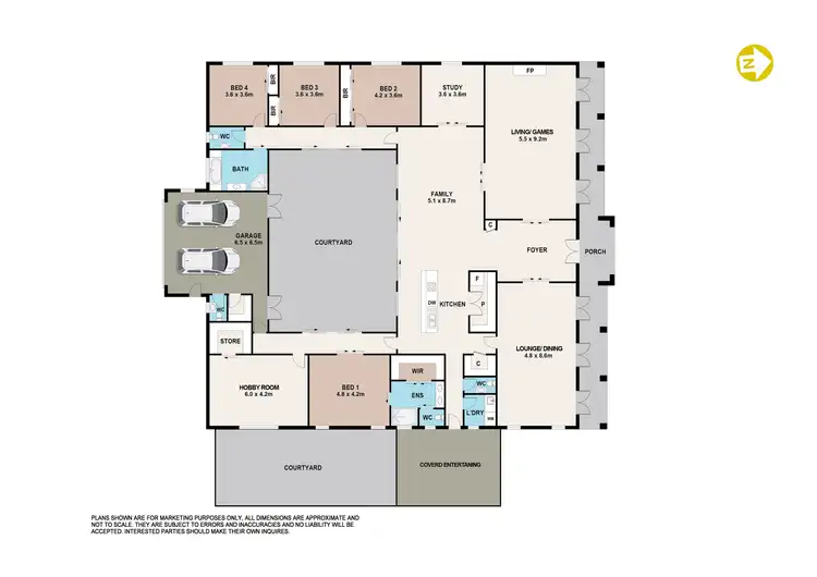 Floorplan of Homely rural property listing, 330 Eighth Avenue, Llandilo NSW 2747