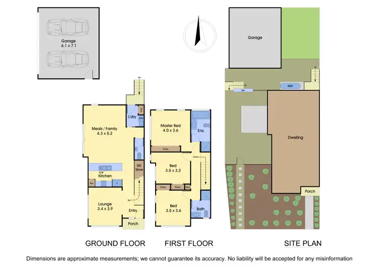 Floorplan of Homely house listing, 19 Reflection Drive, Wantirna South VIC 3152