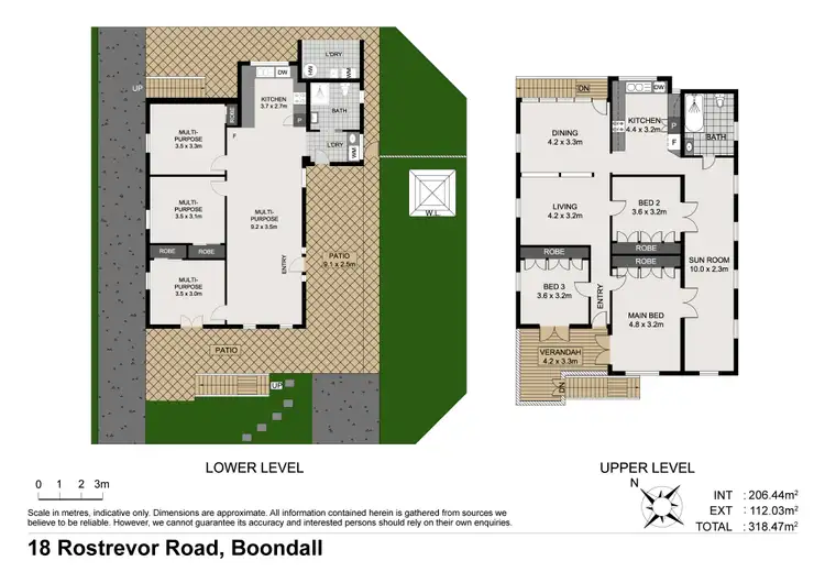 Floorplan of Homely house listing, 18 Rostrevor Road, Boondall QLD 4034